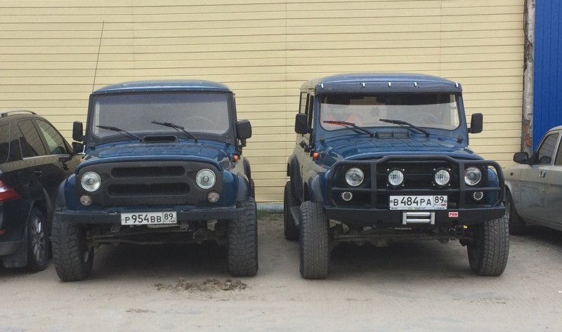 УАЗ Барс 3159 на 33 колесах