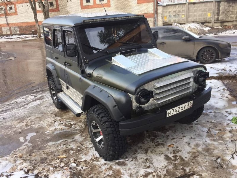 Тюнинг кузова УАЗ 469