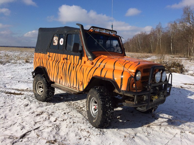 УАЗ трофи рейд