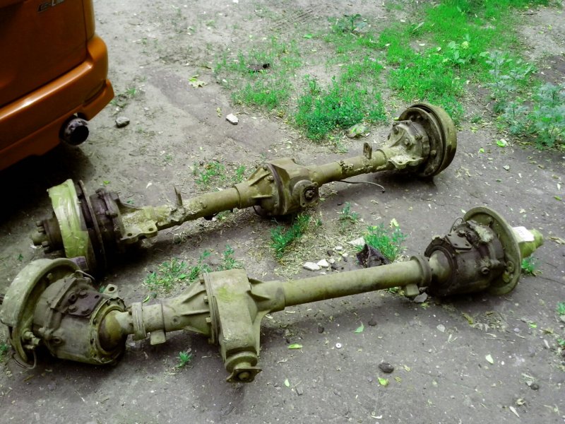 УАЗ 469 на военных Мостах