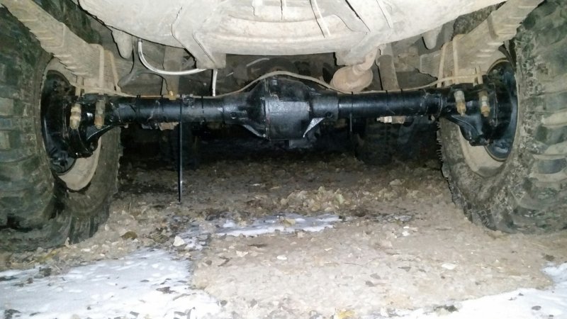 УАЗ 31514 задний мост военный