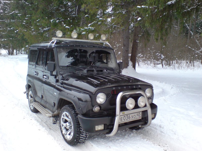 УАЗ Хантер черный 2005