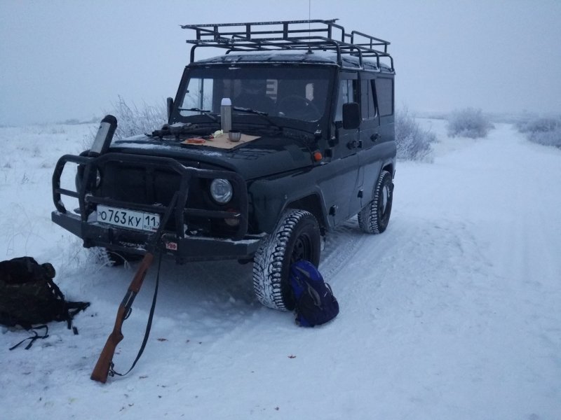 УАЗ Хантер зима