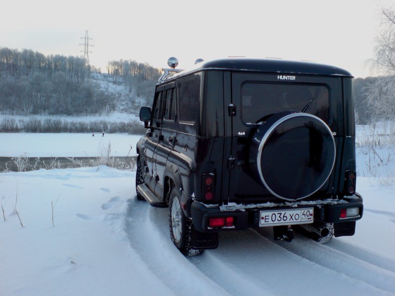 Внедорожник охотничий зима