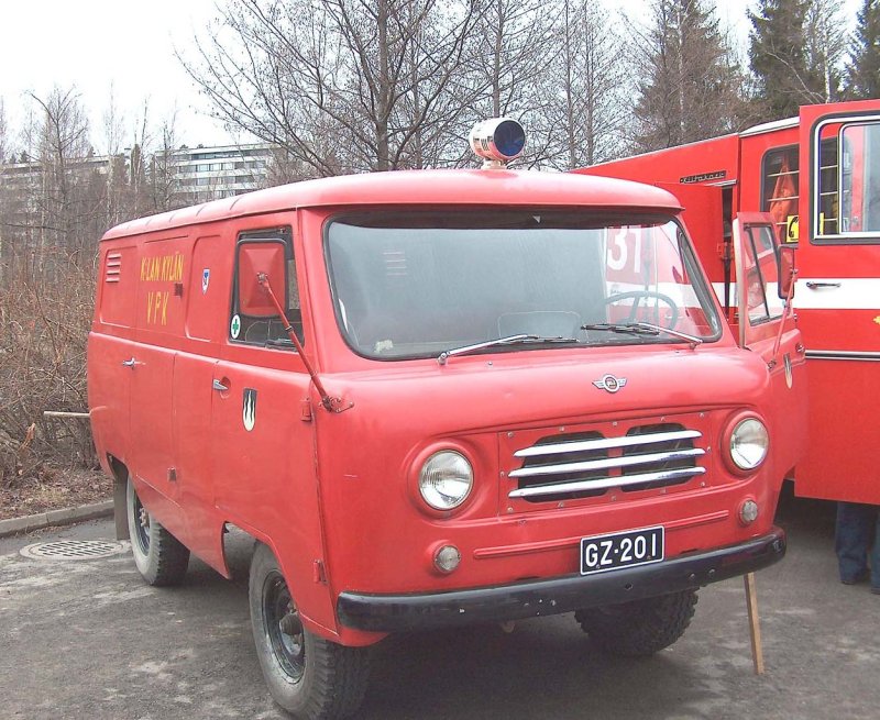 УАЗ-452к трехосная Буханка