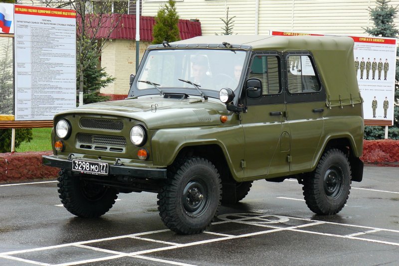 УАЗ 3151 военный тентованный