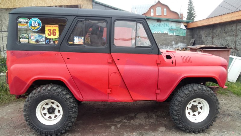 Раптор на УАЗ 31512