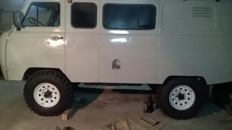 УАЗ Буханка лифт 35 колеса
