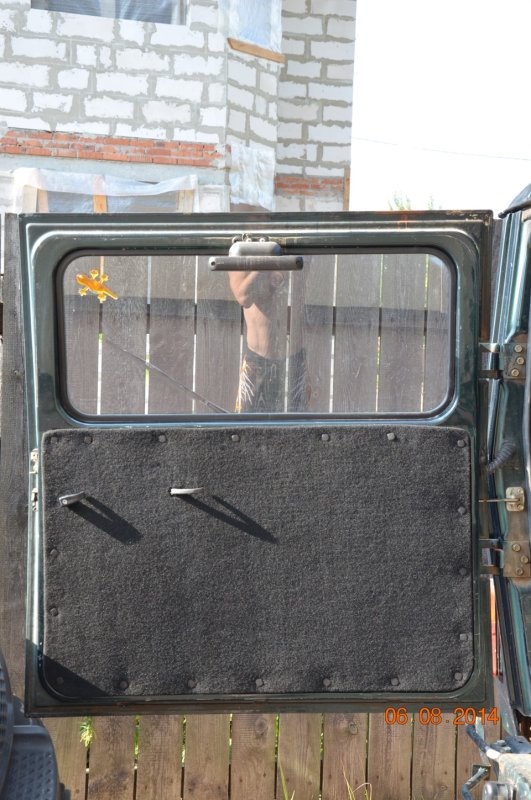 УАЗ 469 задний откидной борт