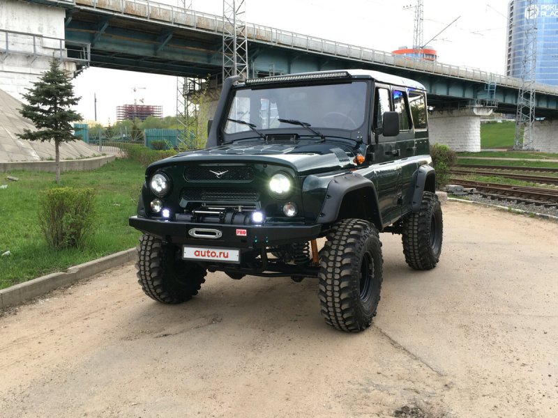УАЗ Хантер на 38 колесах