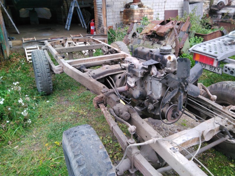 УАЗ-469 рама болотоход