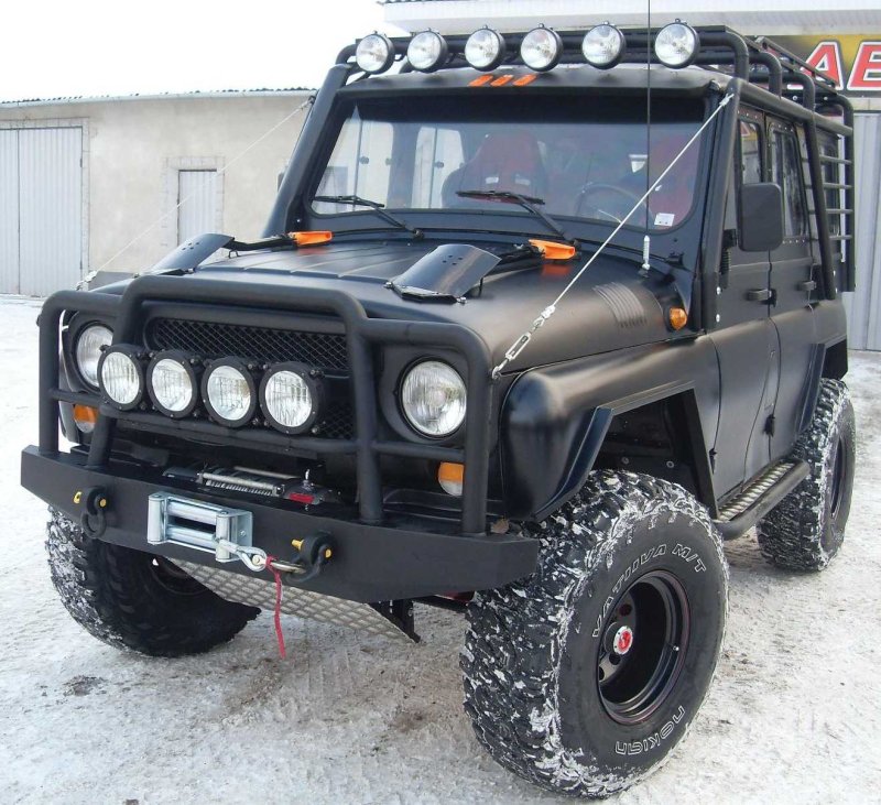 УАЗ 3151 Хантер. Черный