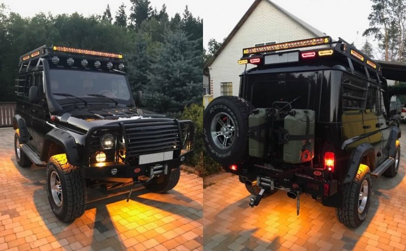 UAZ Hunter тюнинг салона