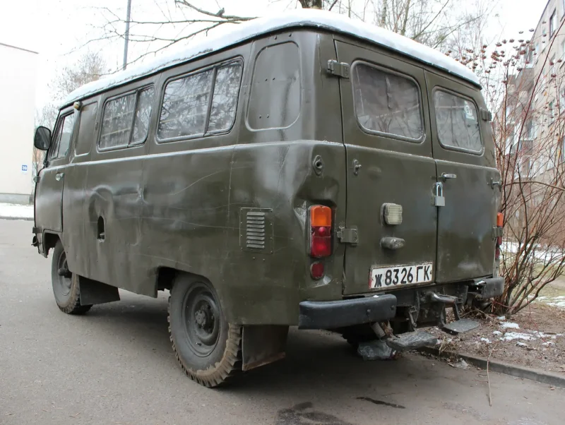 УАЗ 452 санитарка военный