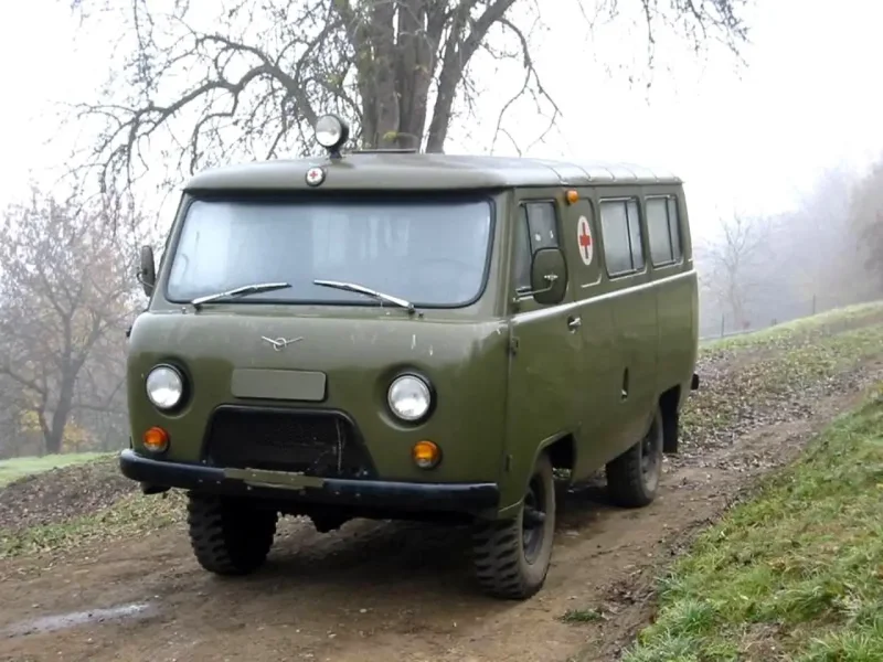 Военный УАЗ 3962 ЕС 76