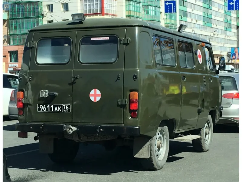 УАЗ 452 сзади