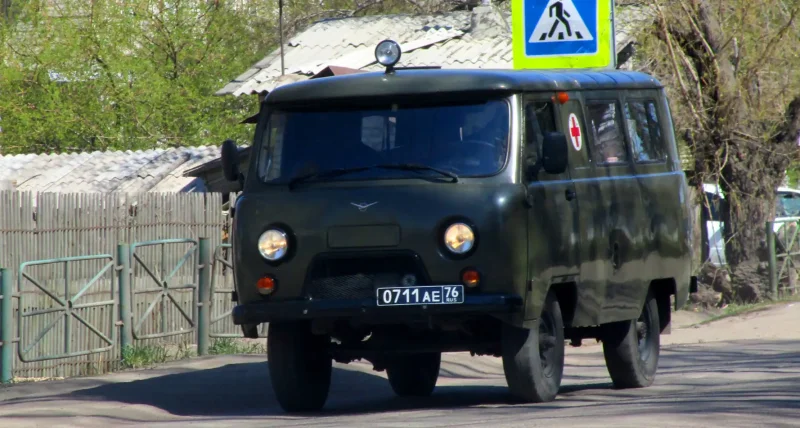Военный УАЗ 3962 ЕС 76