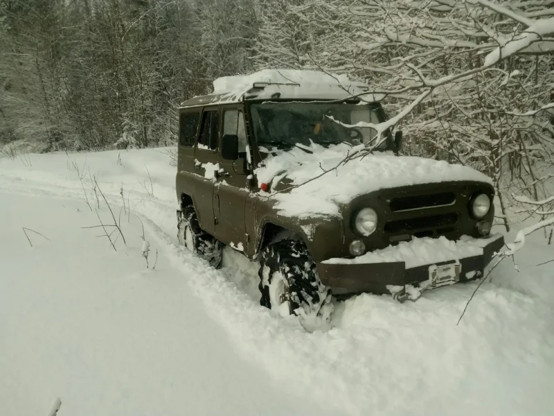 УАЗ 469 зимний