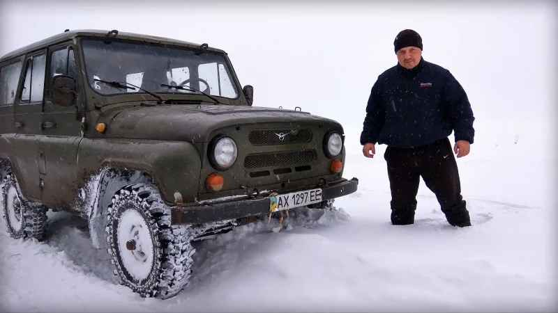 УАЗ 3151 снег