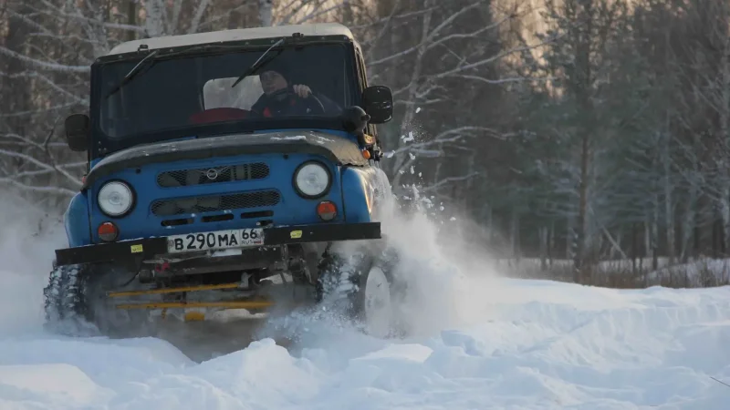 УАЗ 469 зимний