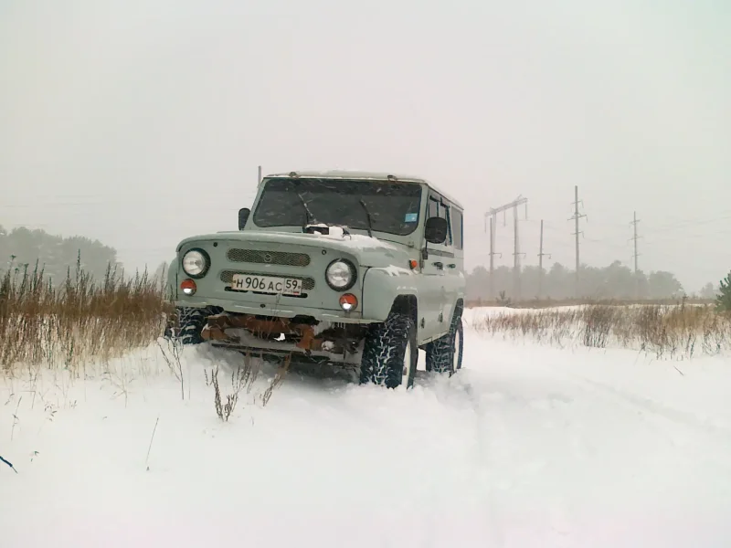 УАЗ 3151 зима