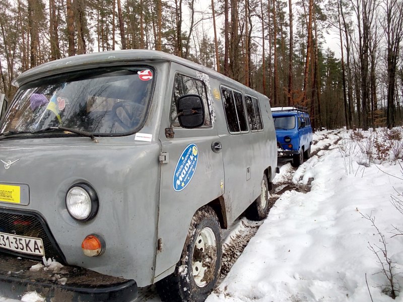 УАЗ Буханка с зубами