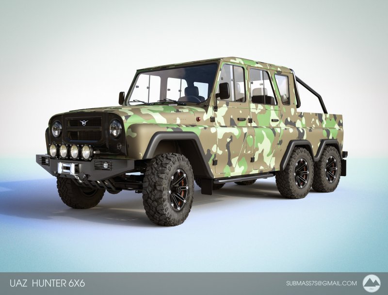 УАЗ Хантер 6×6