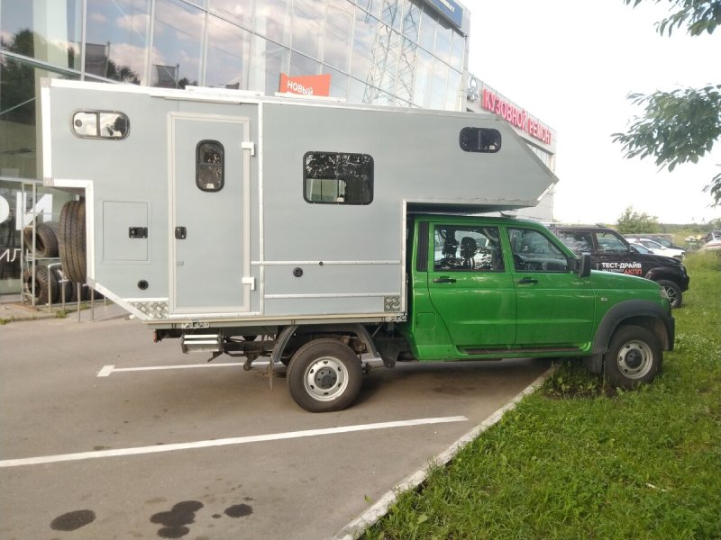 УАЗ Буханка автодом для путешествий