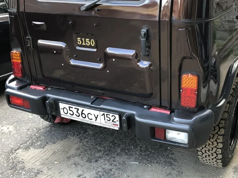 Силовой бампер OJ на УАЗ 469