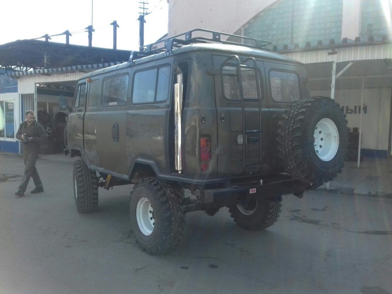 УАЗ 452 обварка юбки