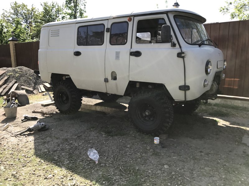УАЗ 452 подрезанный кузов