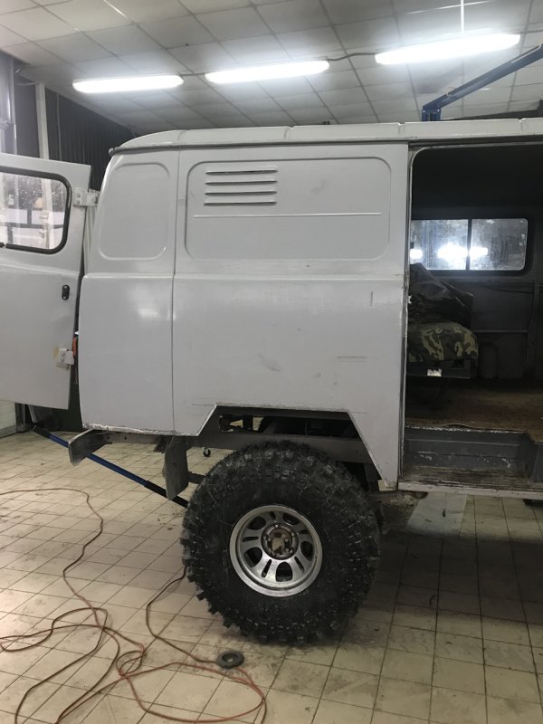 УАЗ Буханка лифт 35 колеса
