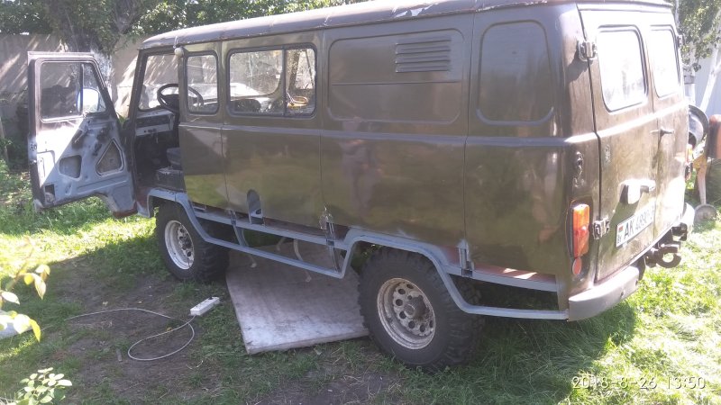 Расширители арок на 452 УАЗ Буханка