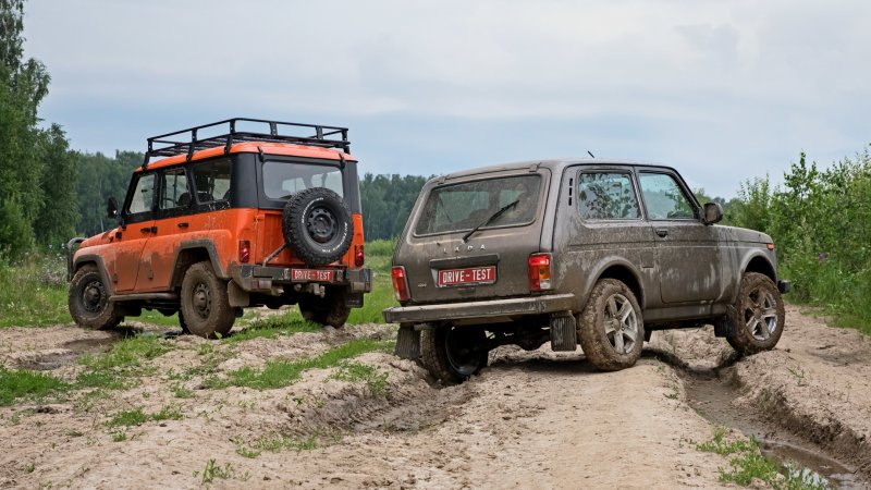 Полный привод УАЗ 4x4 Нива