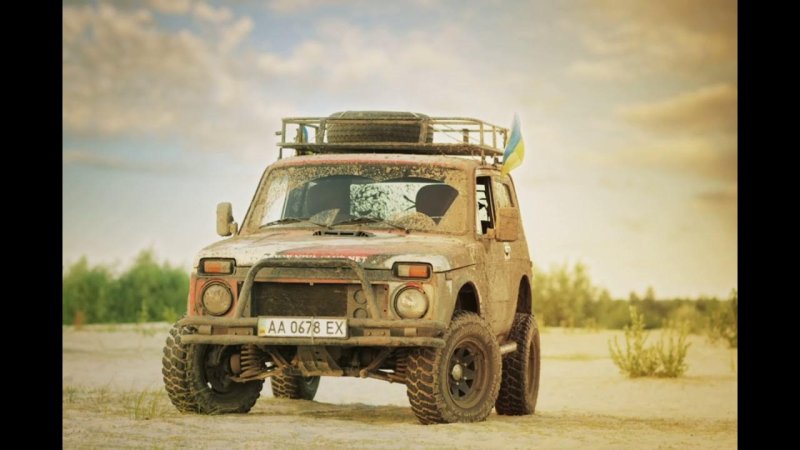 4x4 2121 Нива джиппинг