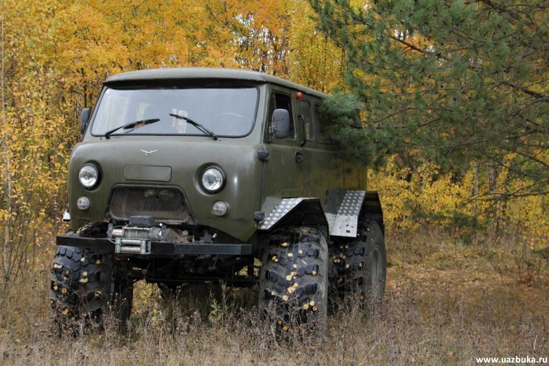 UAZ 4x4 полный привод 2015