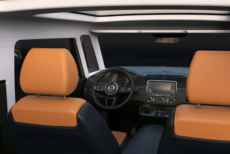 VW Transporter t6 интерьер