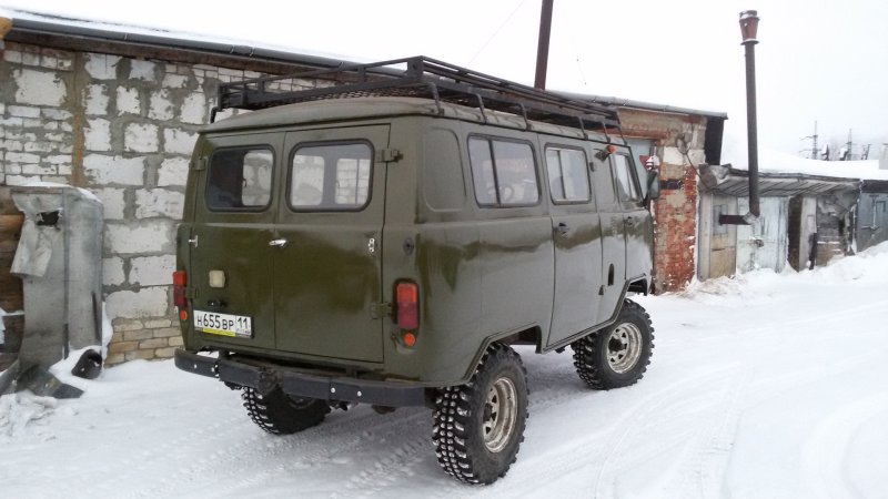 УАЗ Буханка покраска кузова