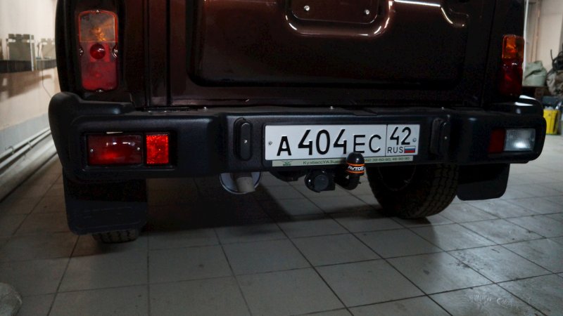 OJ UAZ Hunter задний бампер