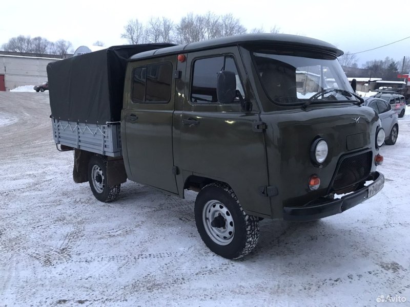 Удлиненный "головастик" УАЗ-39095 Cargo