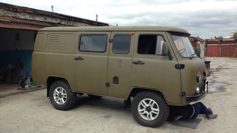 УАЗ-39095 со спальным местом