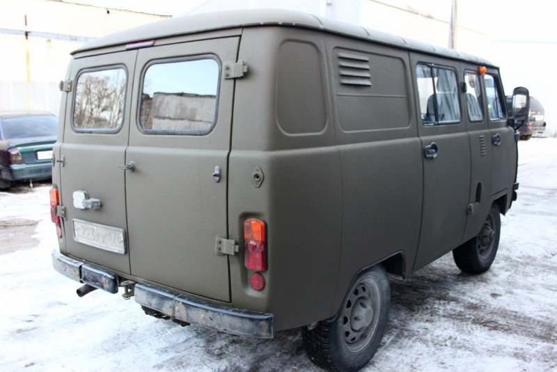 Камуфляж УАЗ 452 серый