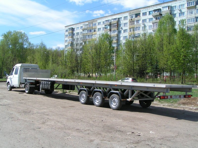 Газель полуприцеп 12 метров грузоподъемность