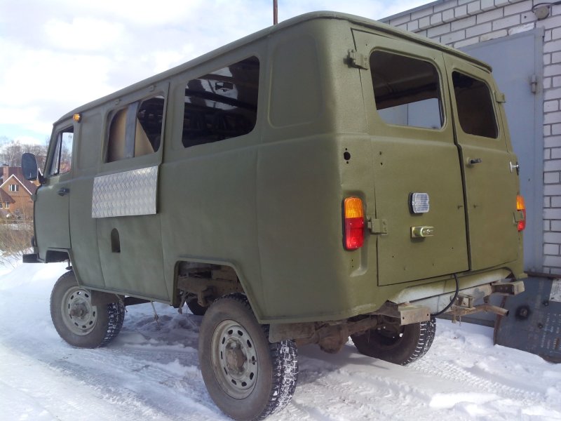УАЗ Буханка камуфляж пиксель