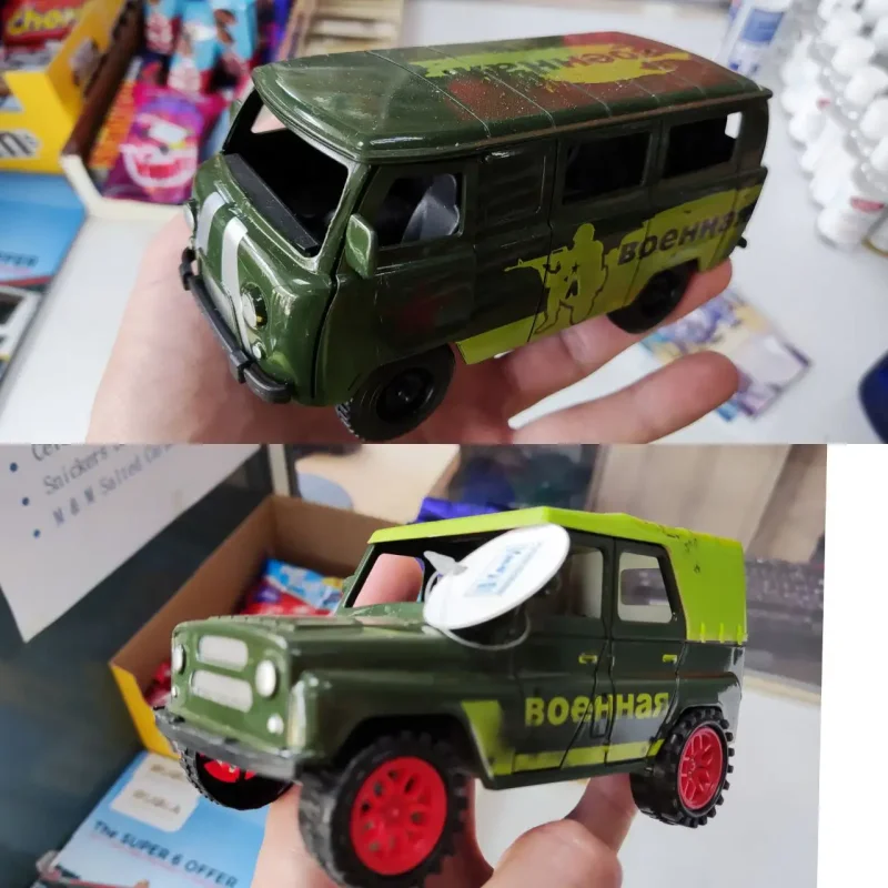 УАЗ 469 1 24 модель