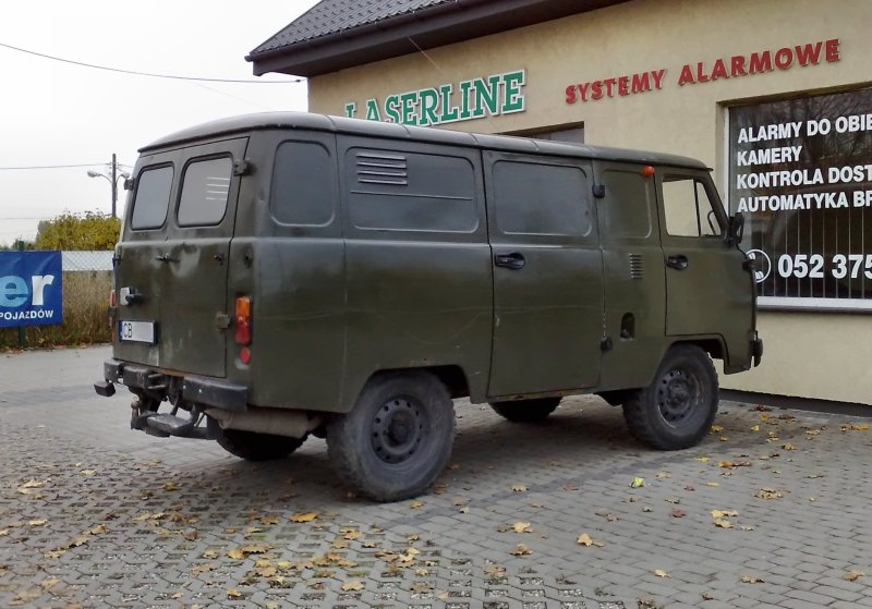 УАЗ-452к трехосная Буханка