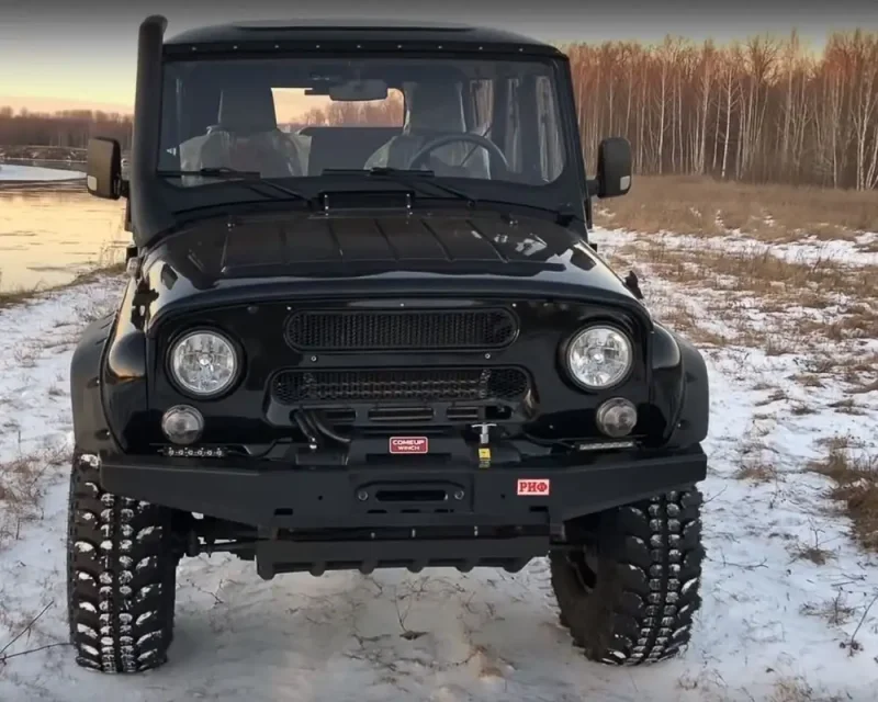 УАЗ Хантер на шинах низкого давления