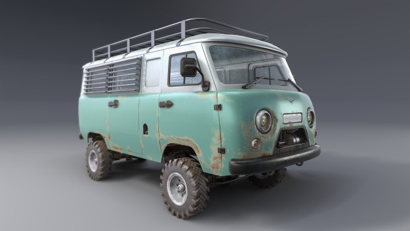 УАЗ 452 ралли