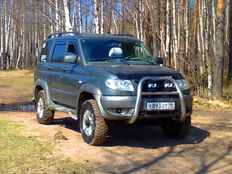 УАЗ Хантер 2005 зеленый