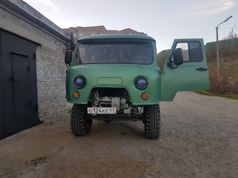 УАЗ 452 диодные фары